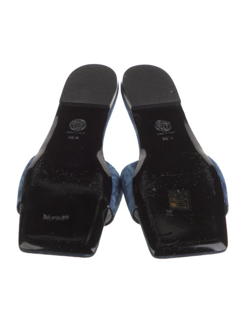 Versace Denim Slides