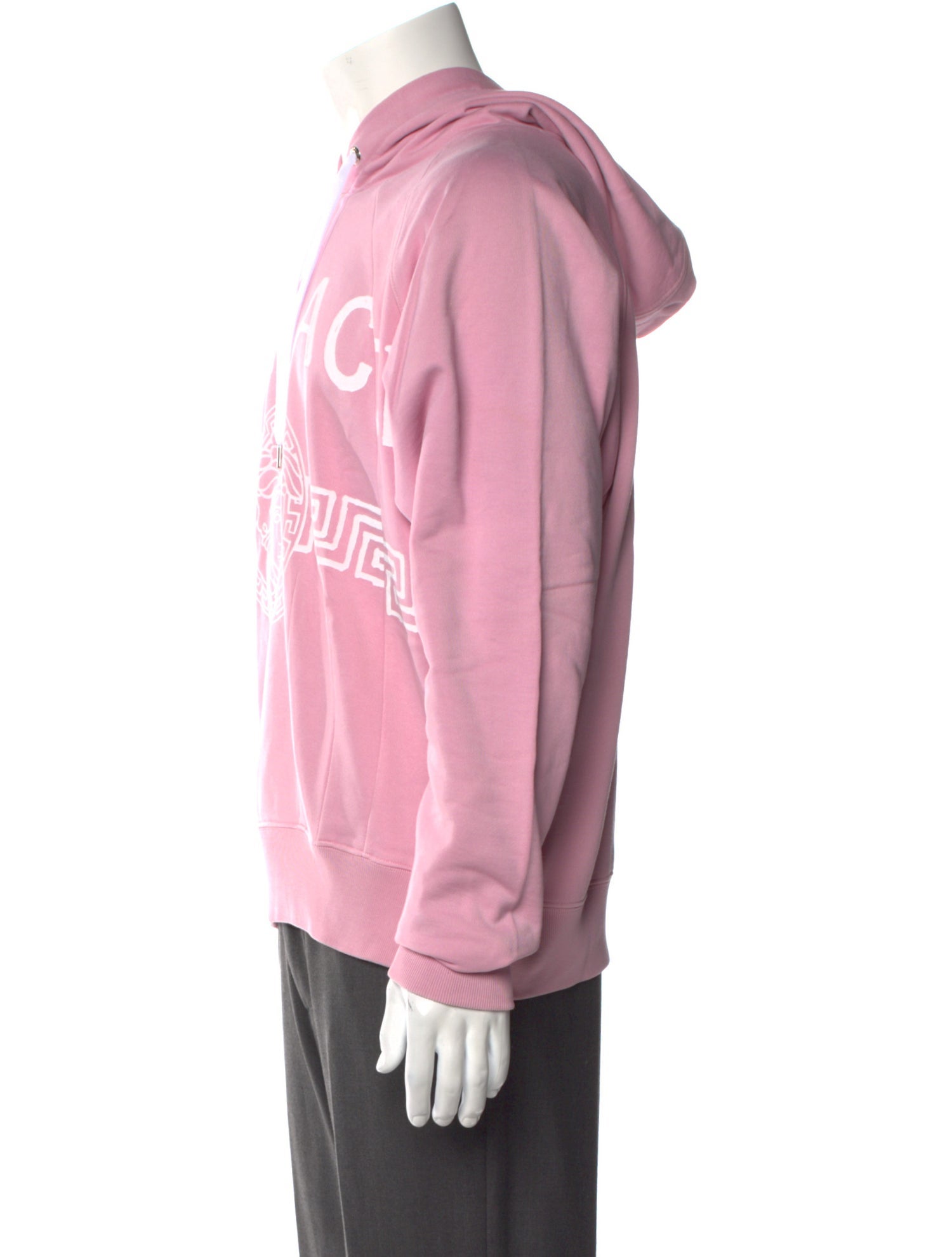 Versace Graphic Print Crew Neck Hoodie