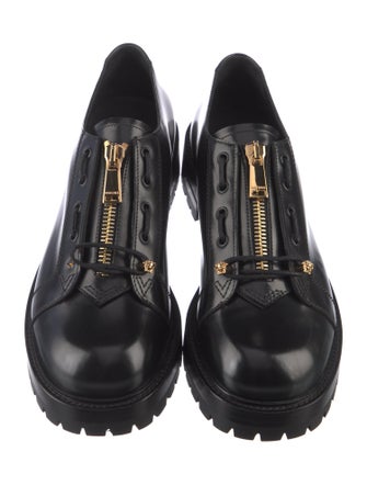 Versace Patent Leather Oxfords