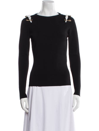 Versace Bateau Neckline Sweater