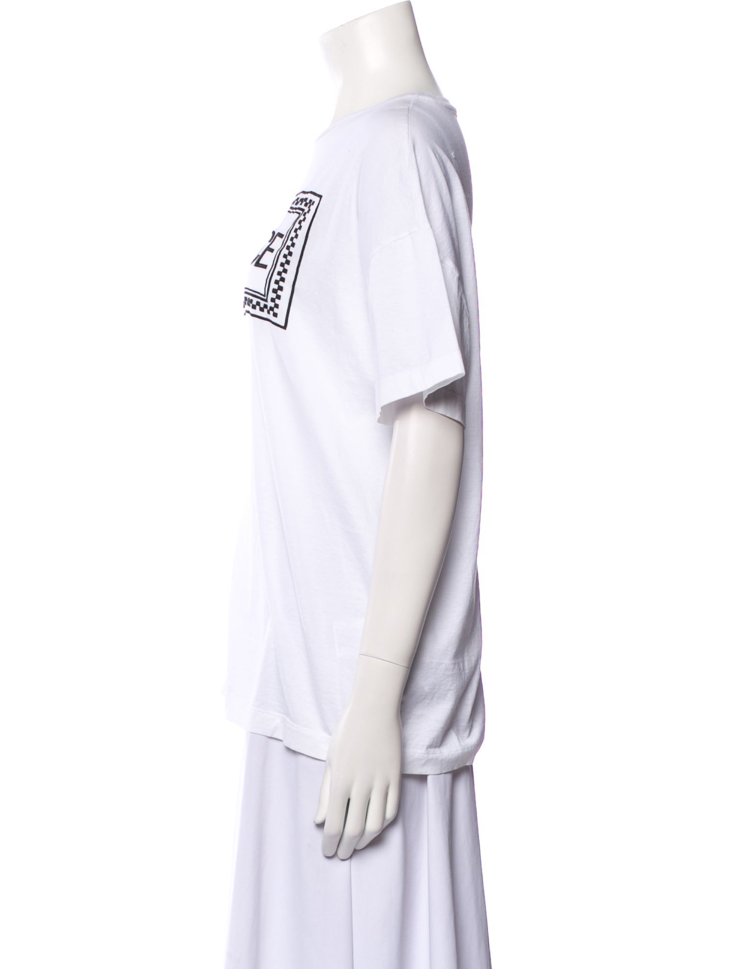 Versace Graphic Print Crew Neck T-Shirt