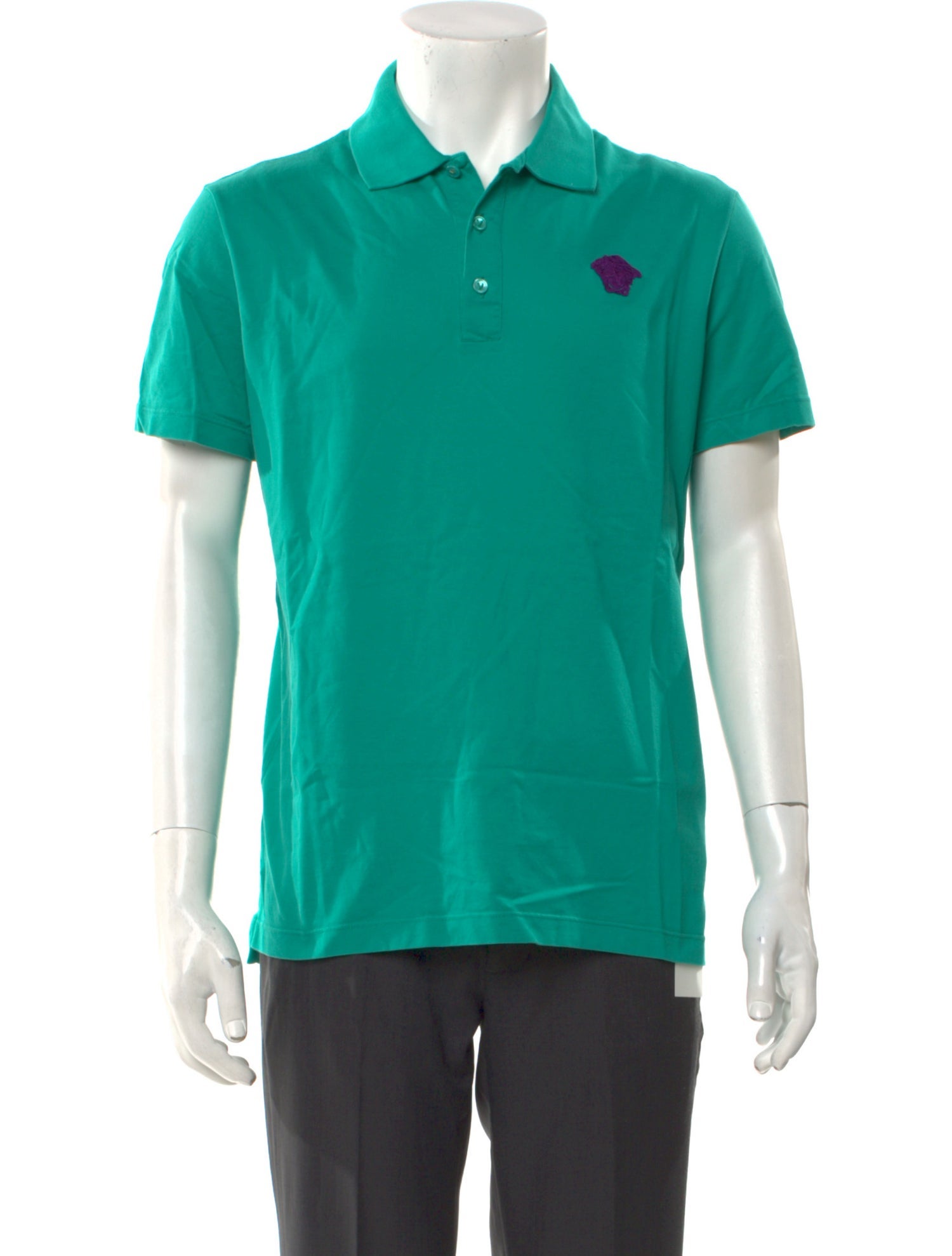 Versace Collar Short Sleeve Polo Shirt