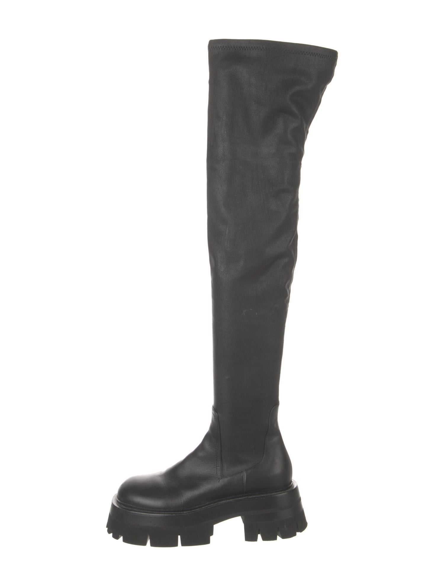 Versace Leather Sock Boots