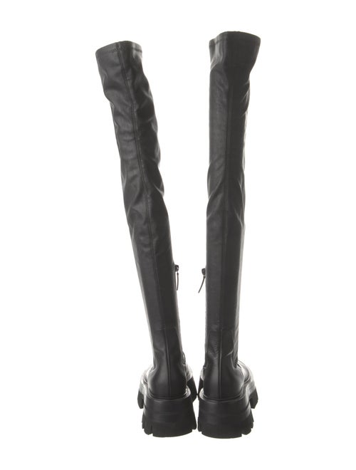 Versace Leather Sock Boots