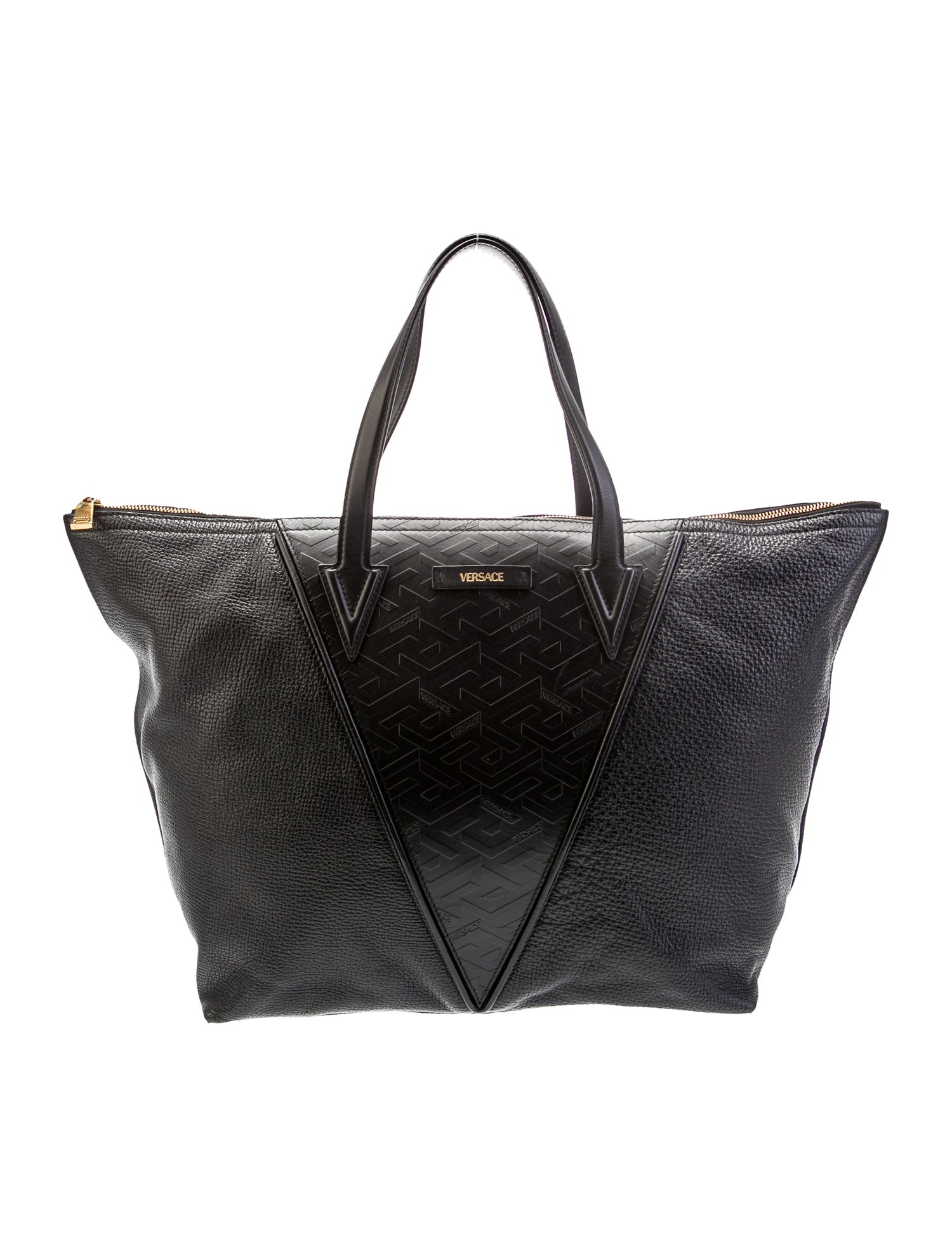 Versace Leather Tote