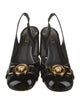 Versace Patent Leather Slingback Pumps