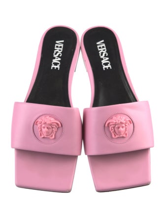 Versace Leather Slides