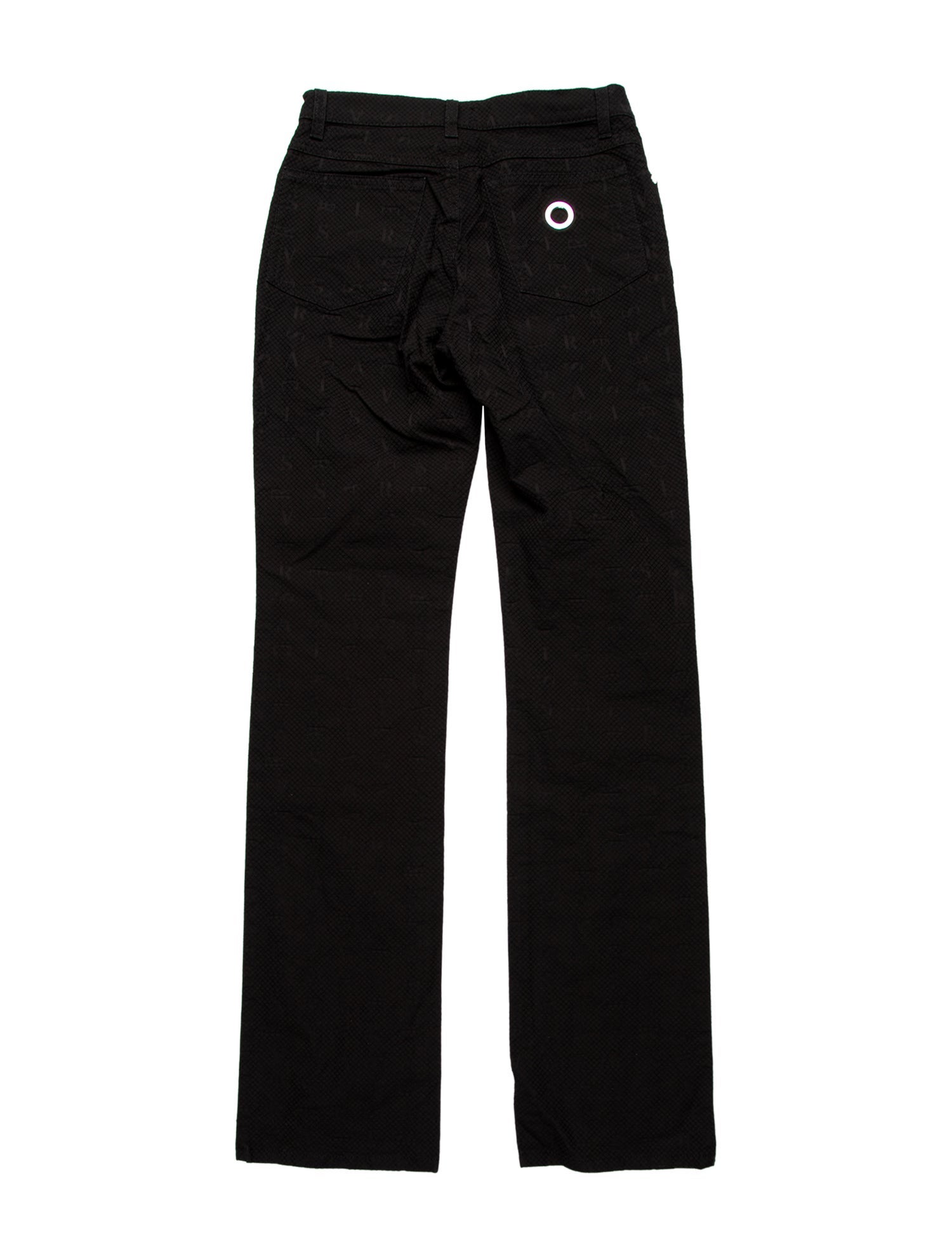 Versace Mid-Rise Straight Leg Jeans