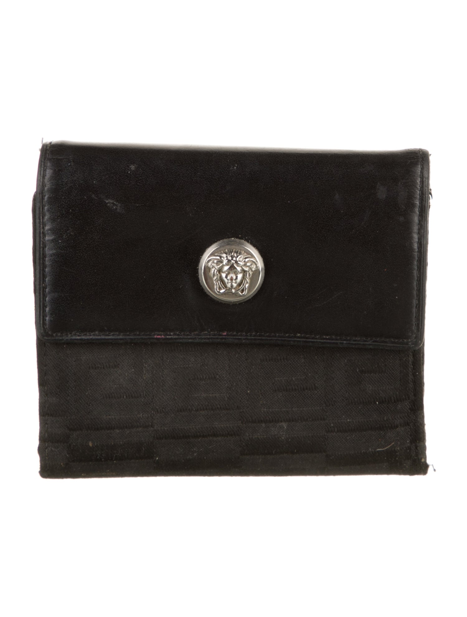 Versace Canvas Wallet