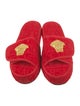 Versace Medusa Insignia Terry Cloth Slides
