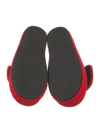 Versace Medusa Insignia Terry Cloth Slides