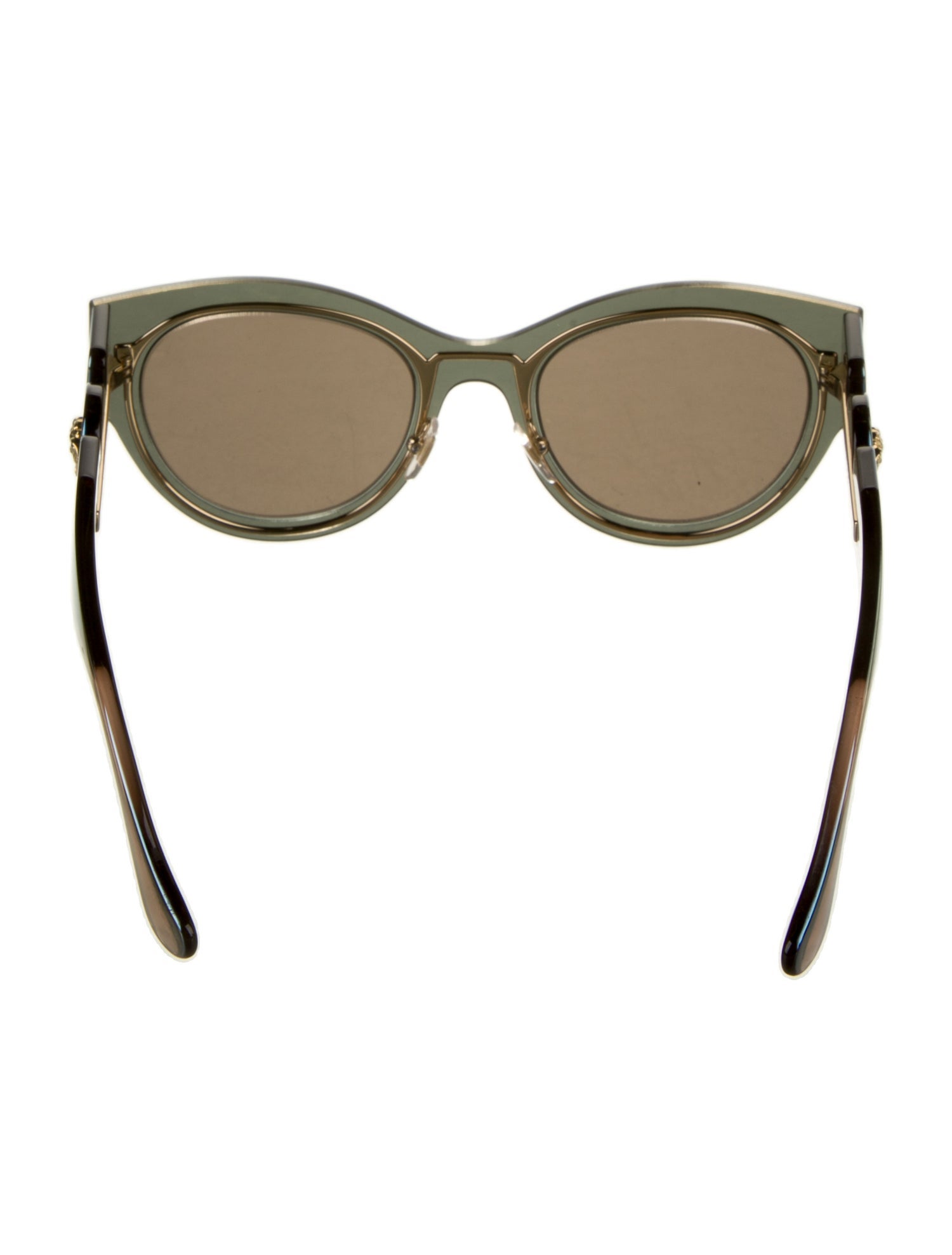 Versace Cat-Eye Tinted Sunglasses