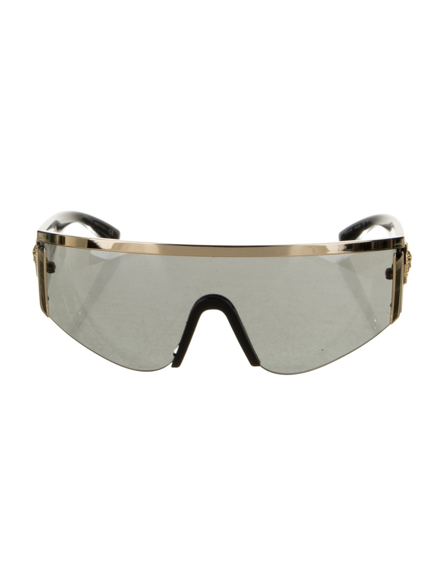Versace Medusa Insignia Shield Sunglasses