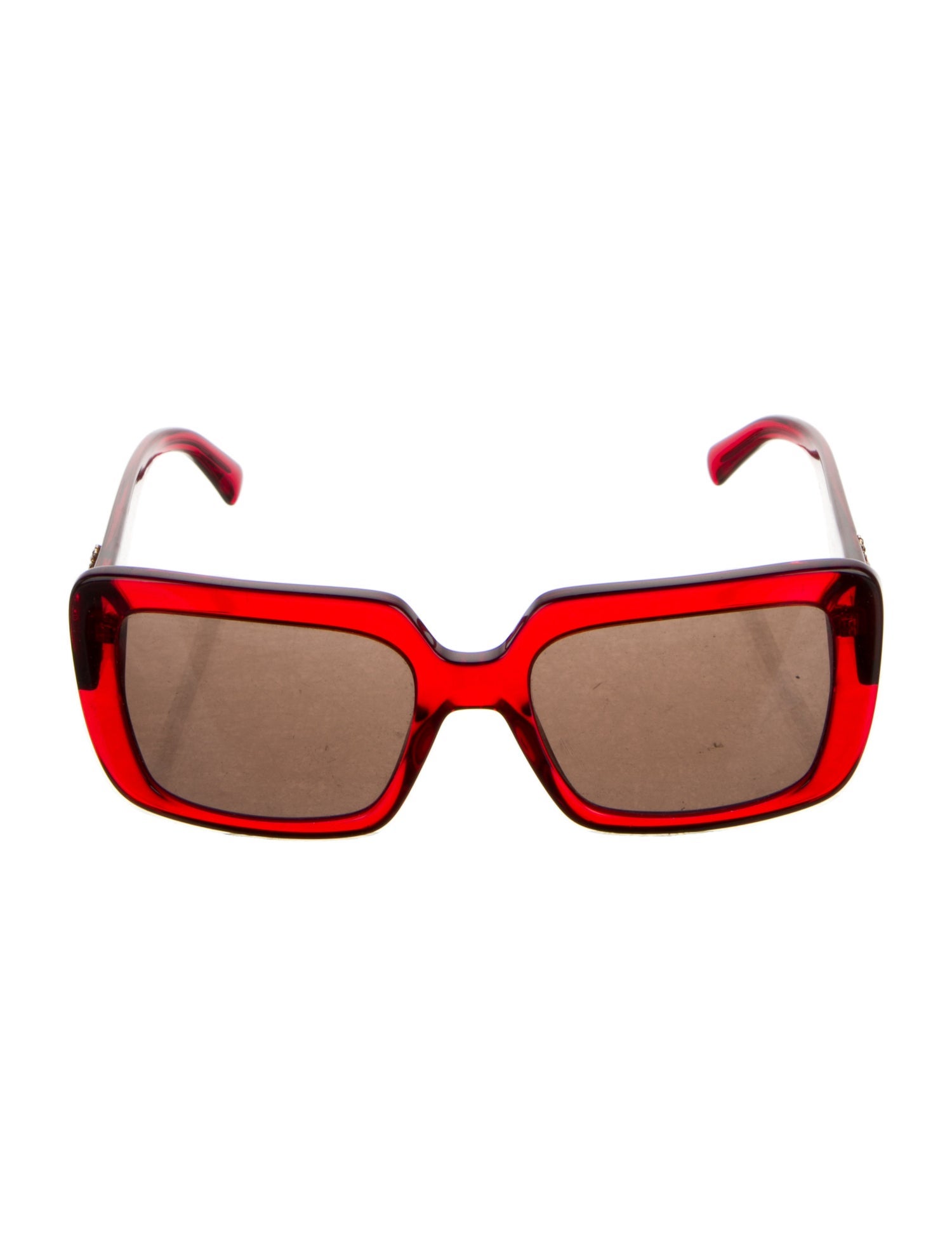 Versace Square Tinted Sunglasses