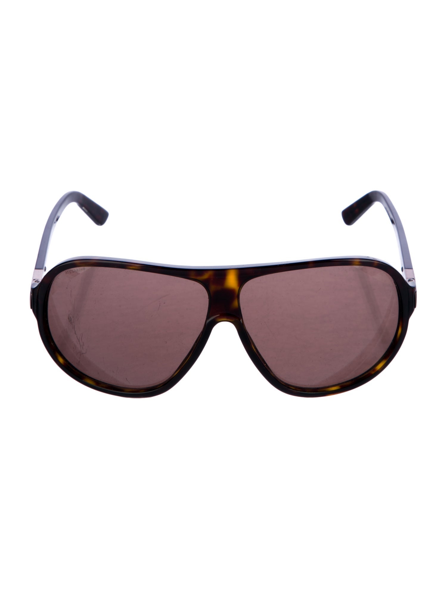 Versace Oversize Tinted Sunglasses