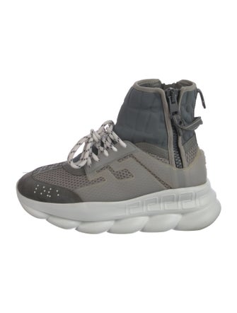 Versace Mesh Printed Sneakers