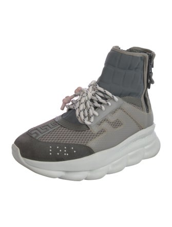 Versace Mesh Printed Sneakers