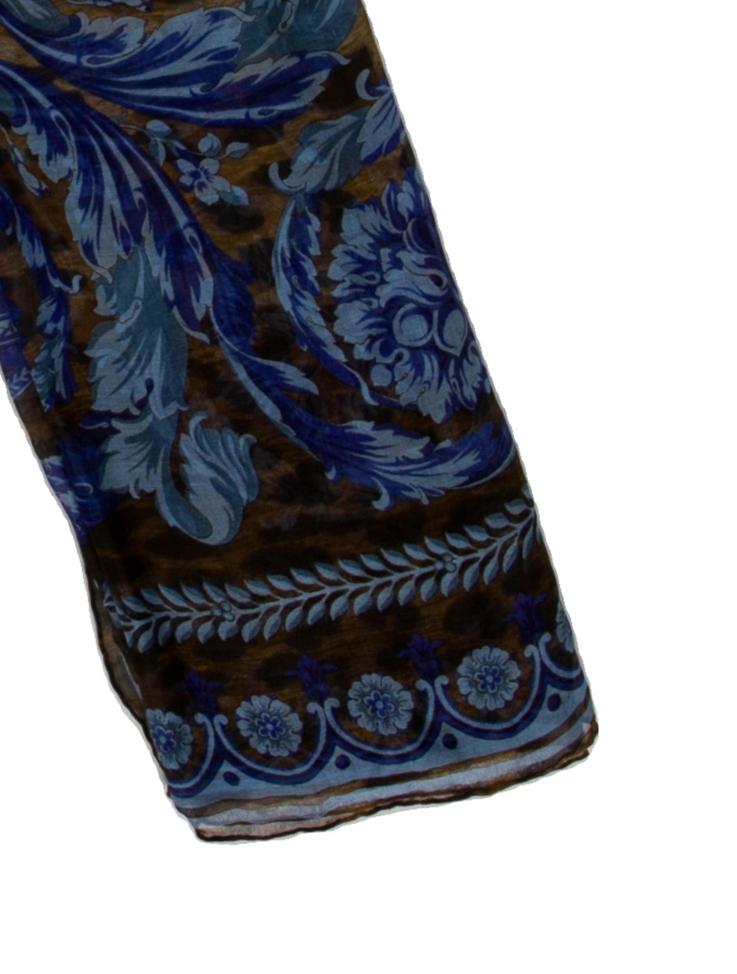 Versace Cashmere Printed Shawl