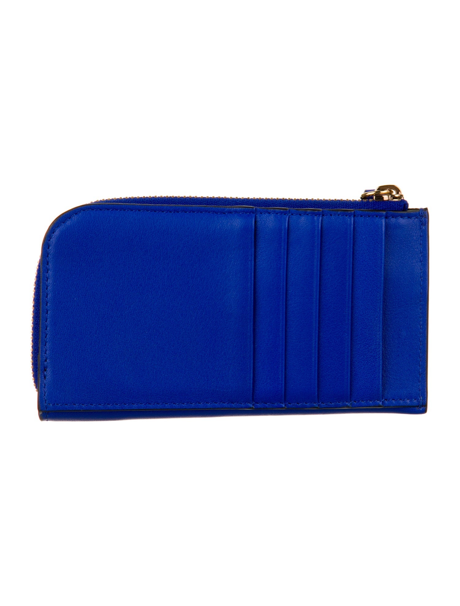 Versace Medusa Insignia Leather Coin Pouch