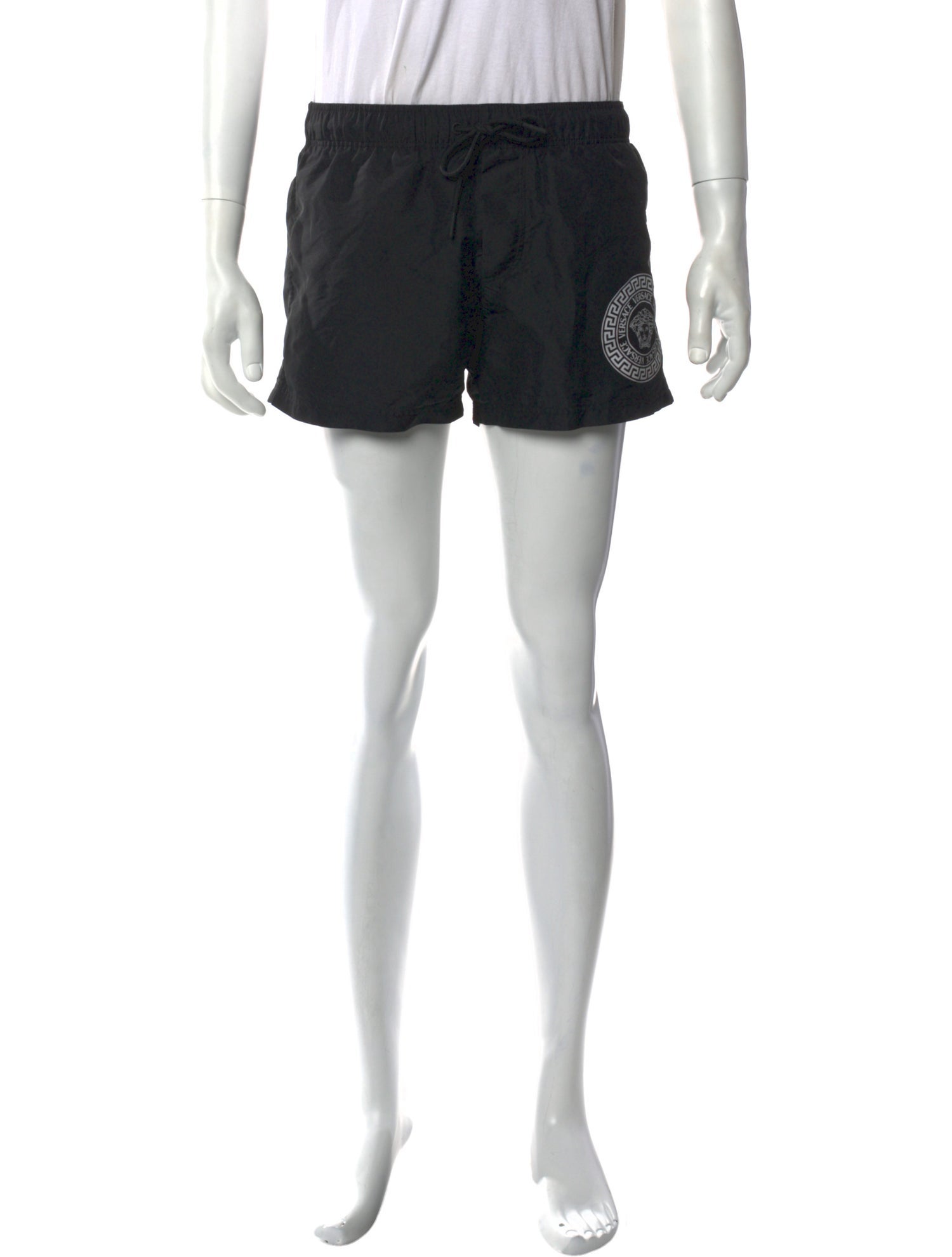 Versace Graphic Print Jogger Shorts