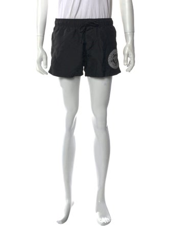 Versace Graphic Print Jogger Shorts