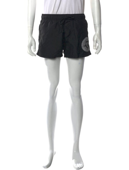 Versace Graphic Print Jogger Shorts