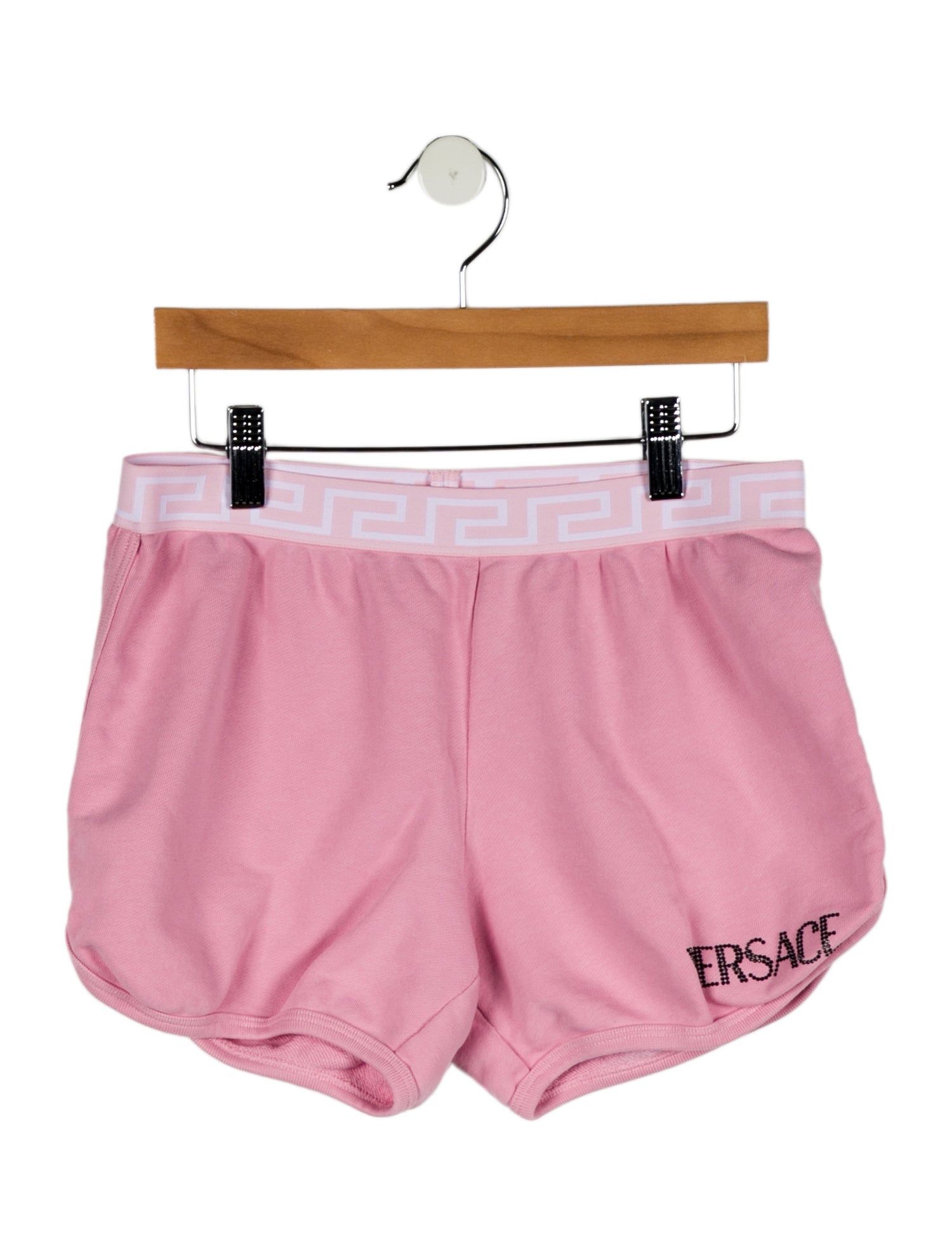 Versace Logo Woven Shorts