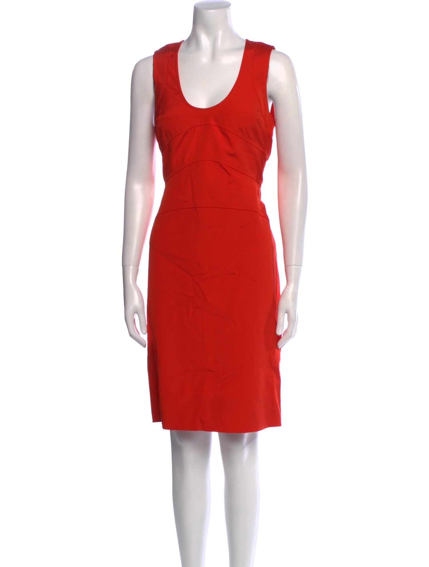 Versace Silk Knee-Length Dress