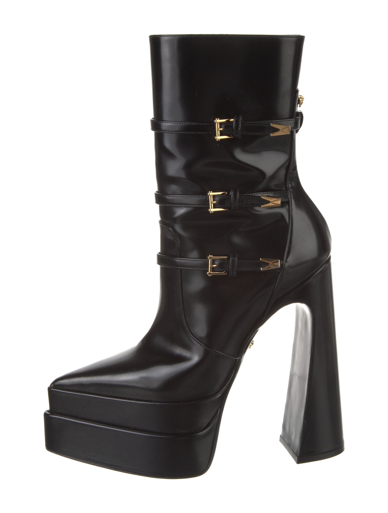Versace Leather Boots