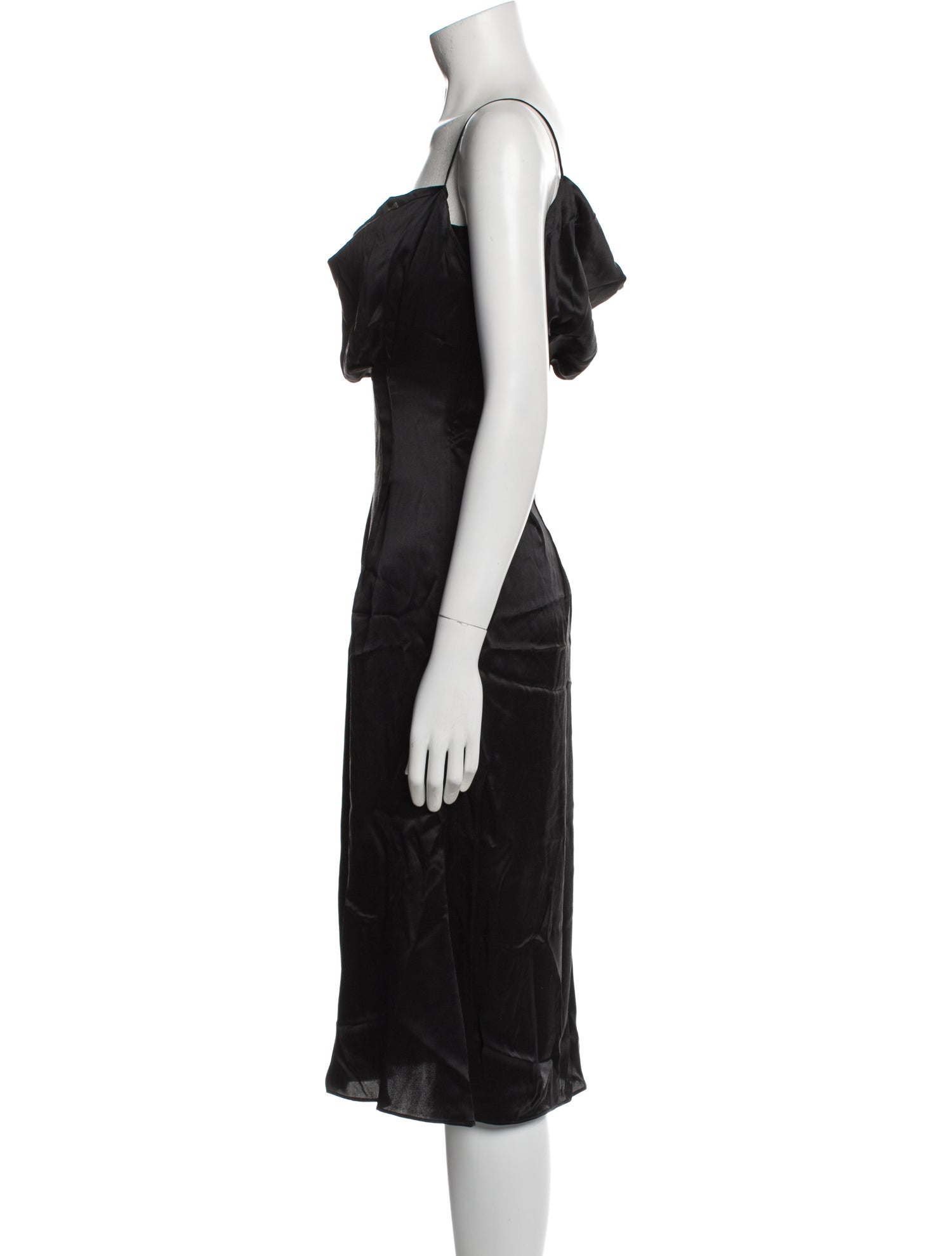 Versace Silk Midi Length Dress