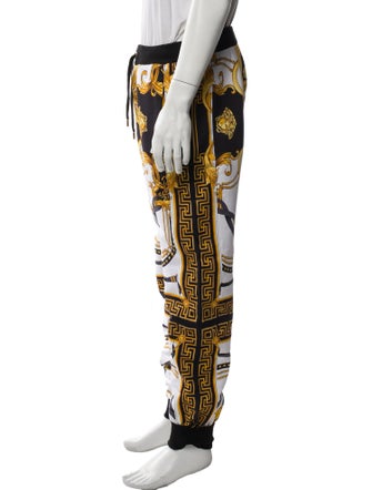 Versace Graphic Print Lounge Bottoms