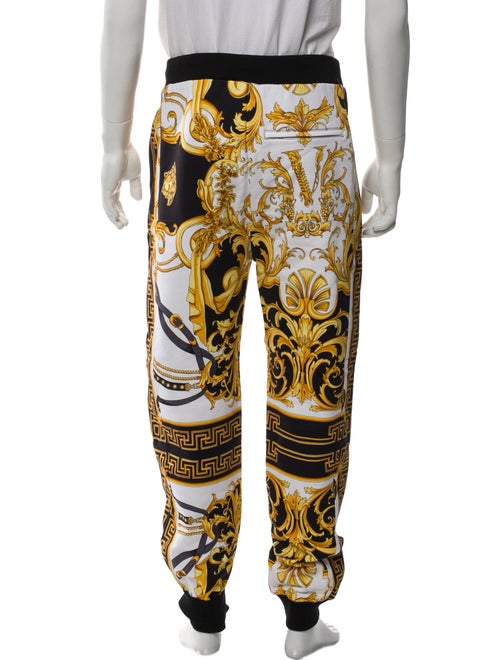 Versace Graphic Print Lounge Bottoms