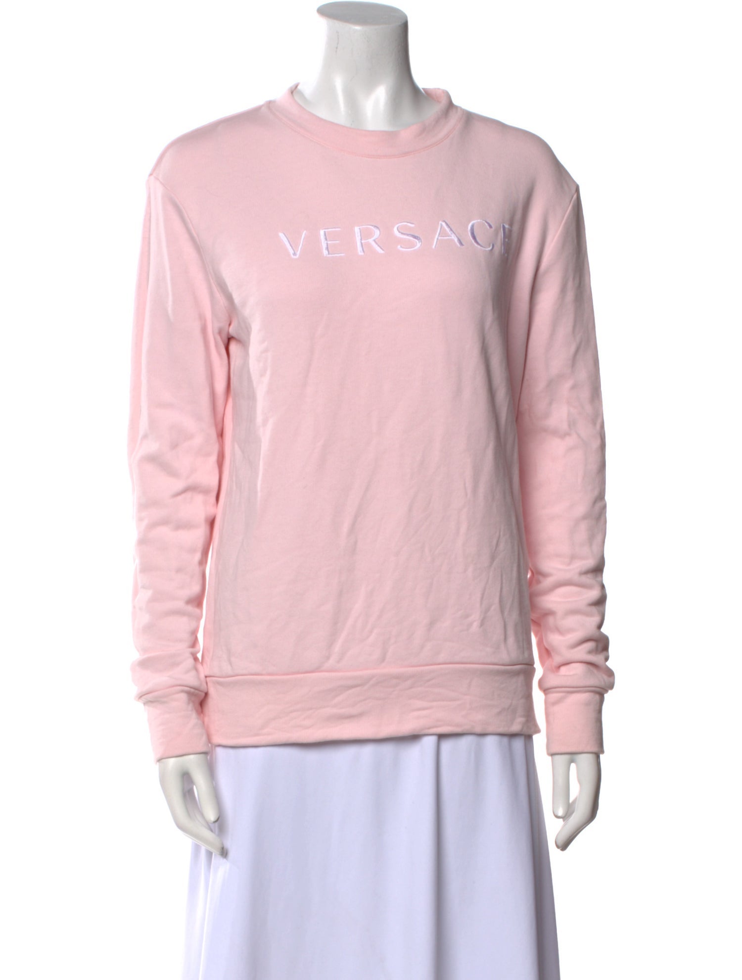 Versace Crew Neck Long Sleeve Sweatshirt
