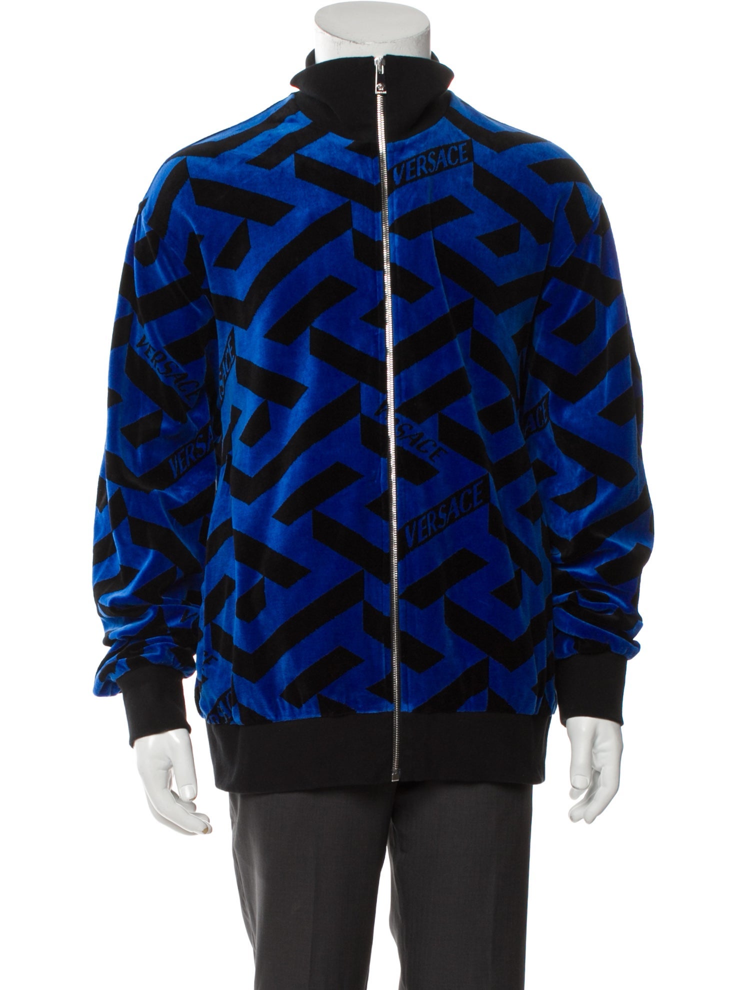 Versace Printed Windbreaker