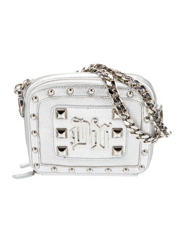 Versace Mini Bags Leather Crossbody Bag