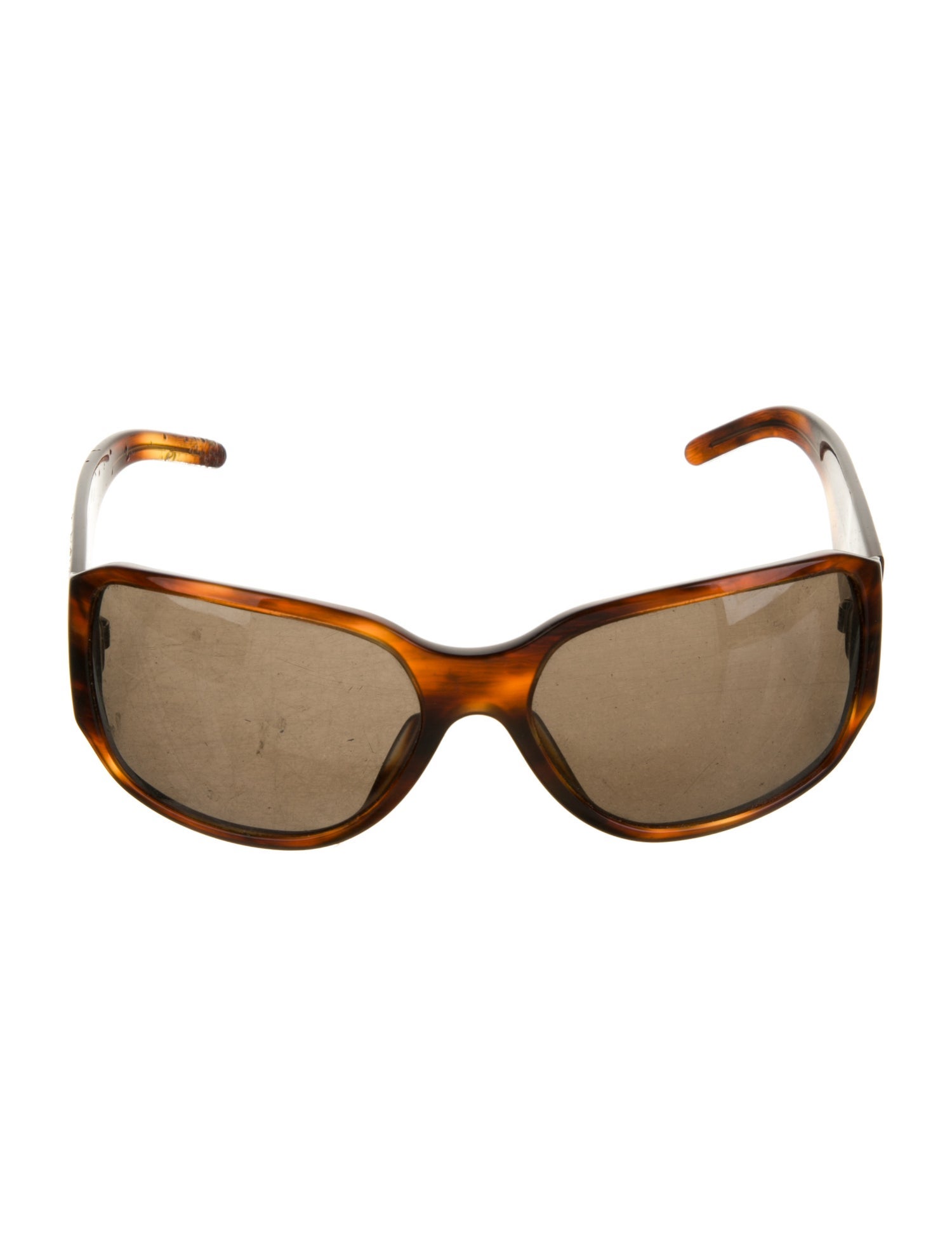 Versace Oversize Tinted Sunglasses