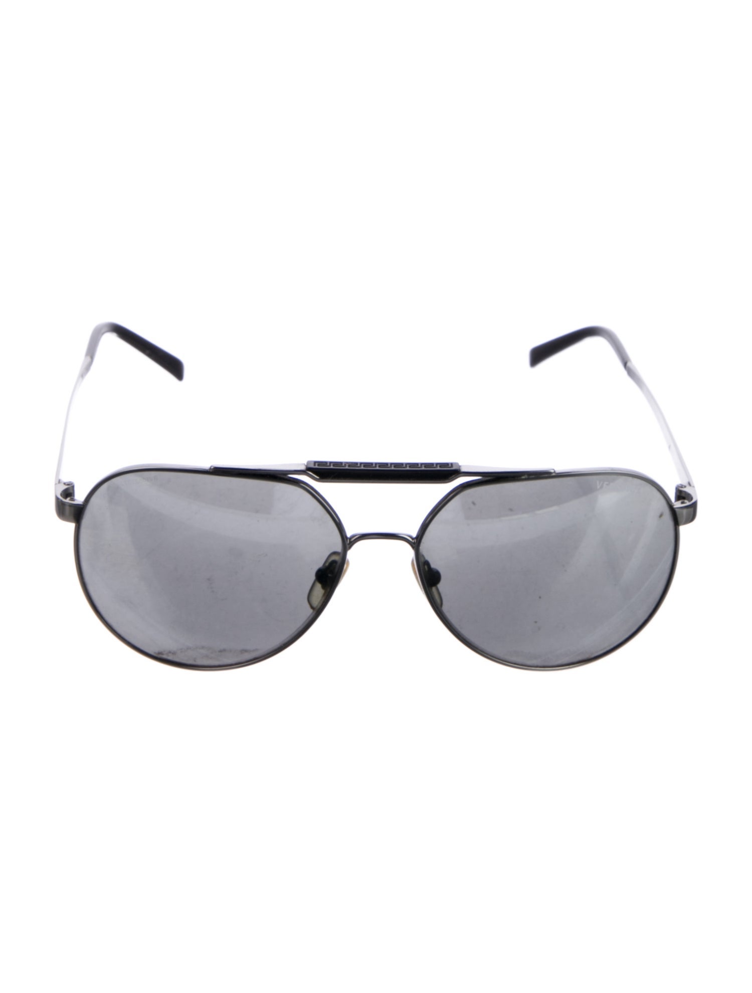 Versace Medusa Insignia Aviator Sunglasses