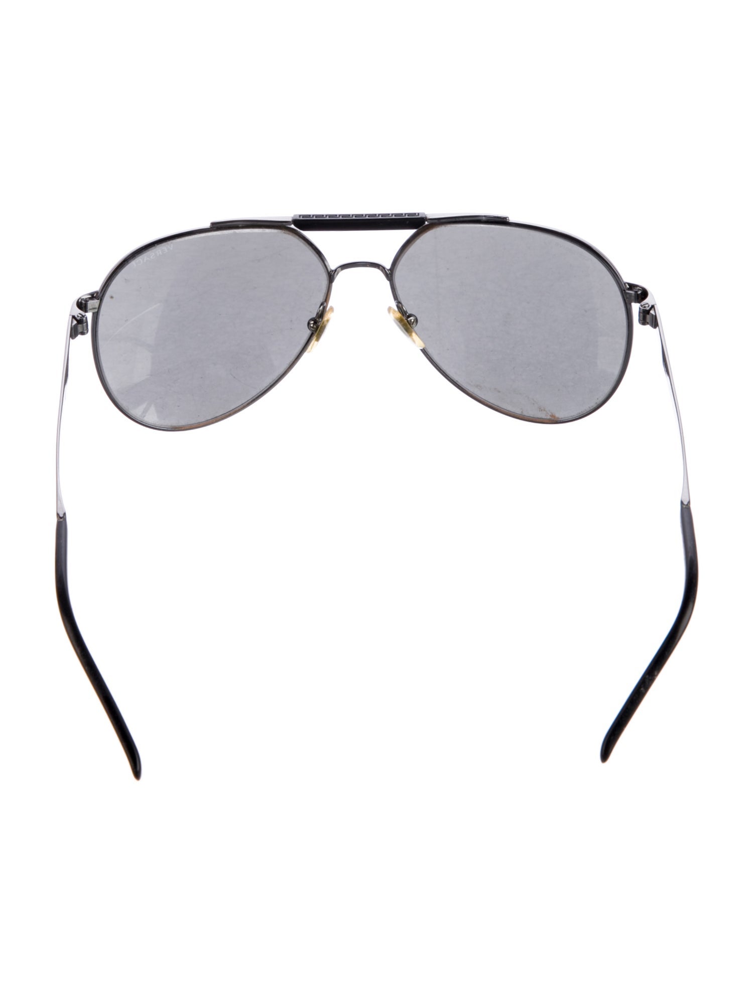 Versace Medusa Insignia Aviator Sunglasses