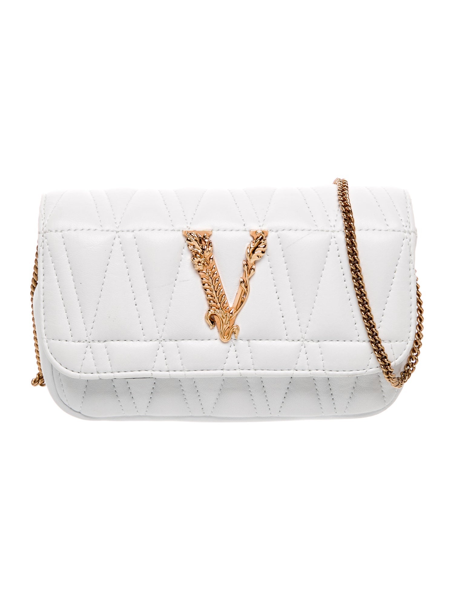 Versace Quilted Clutch