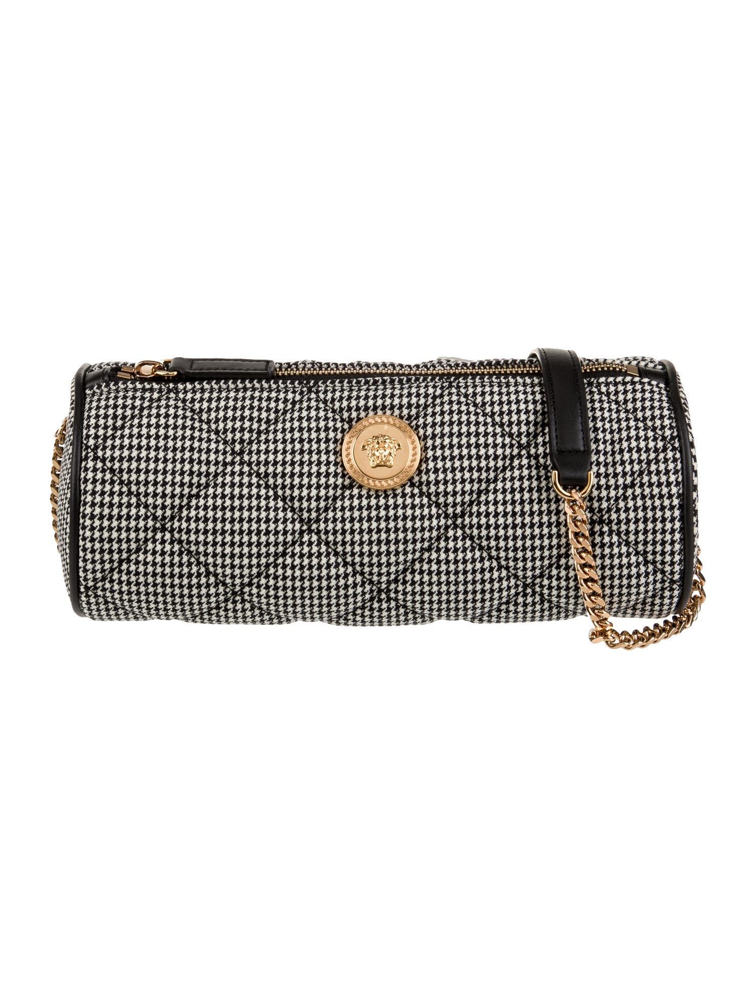 Versace Virgin Wool Shoulder Bag