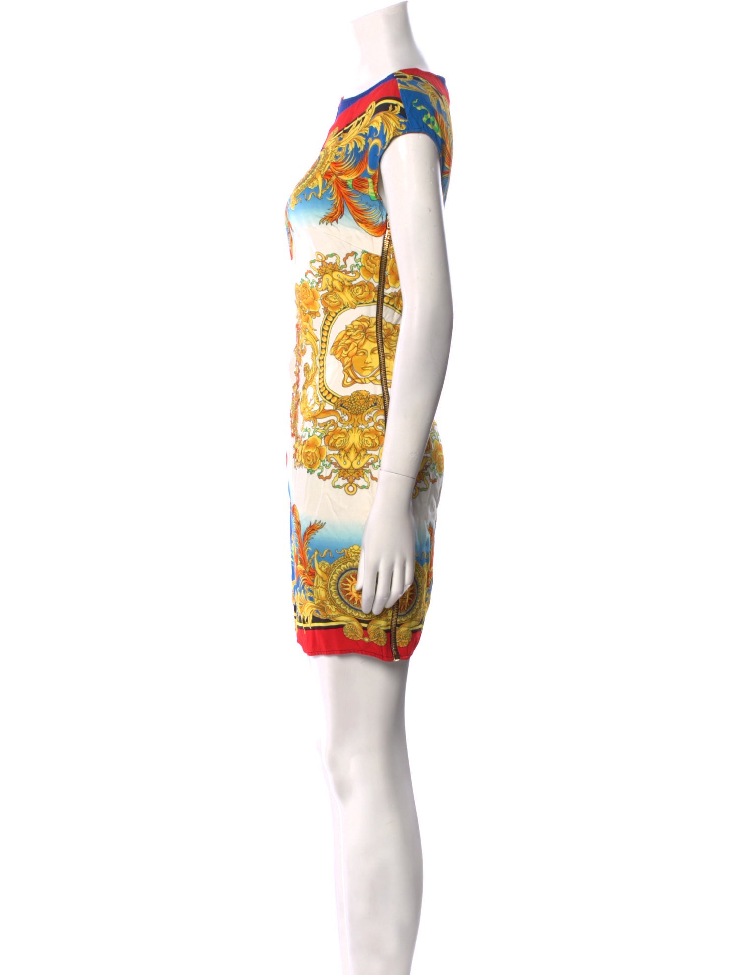 Versace Printed Mini Dress