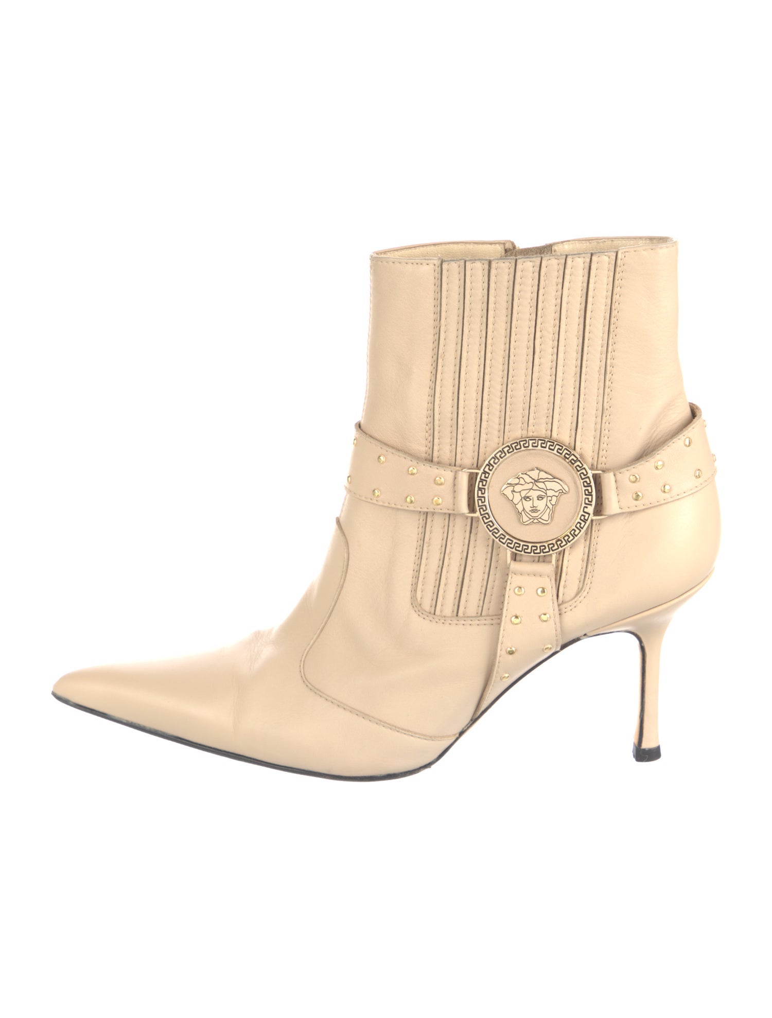 Versace Leather Boots