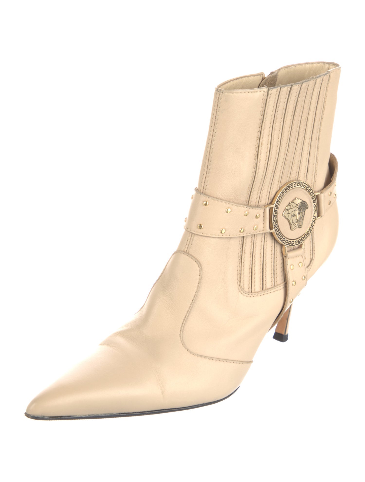 Versace Leather Boots