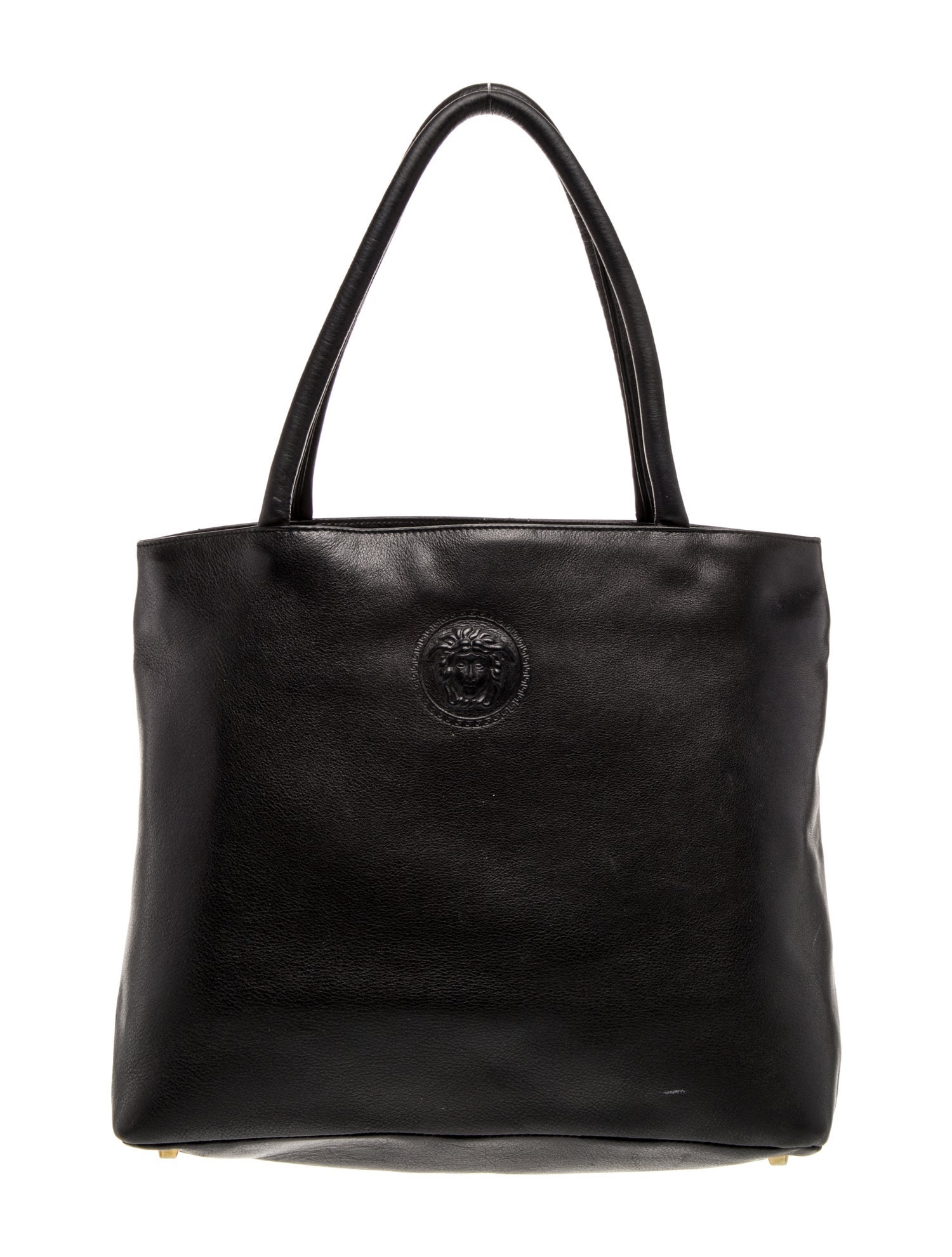 Versace Leather Tote Vintage