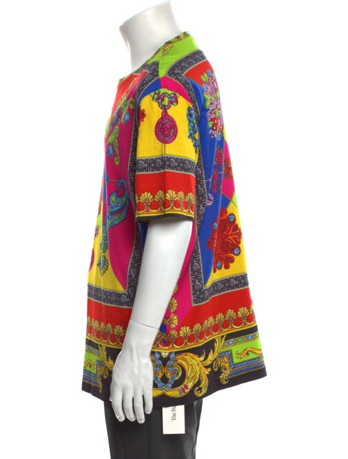 Versace Medusa Insignia Crew Neck T-Shirt