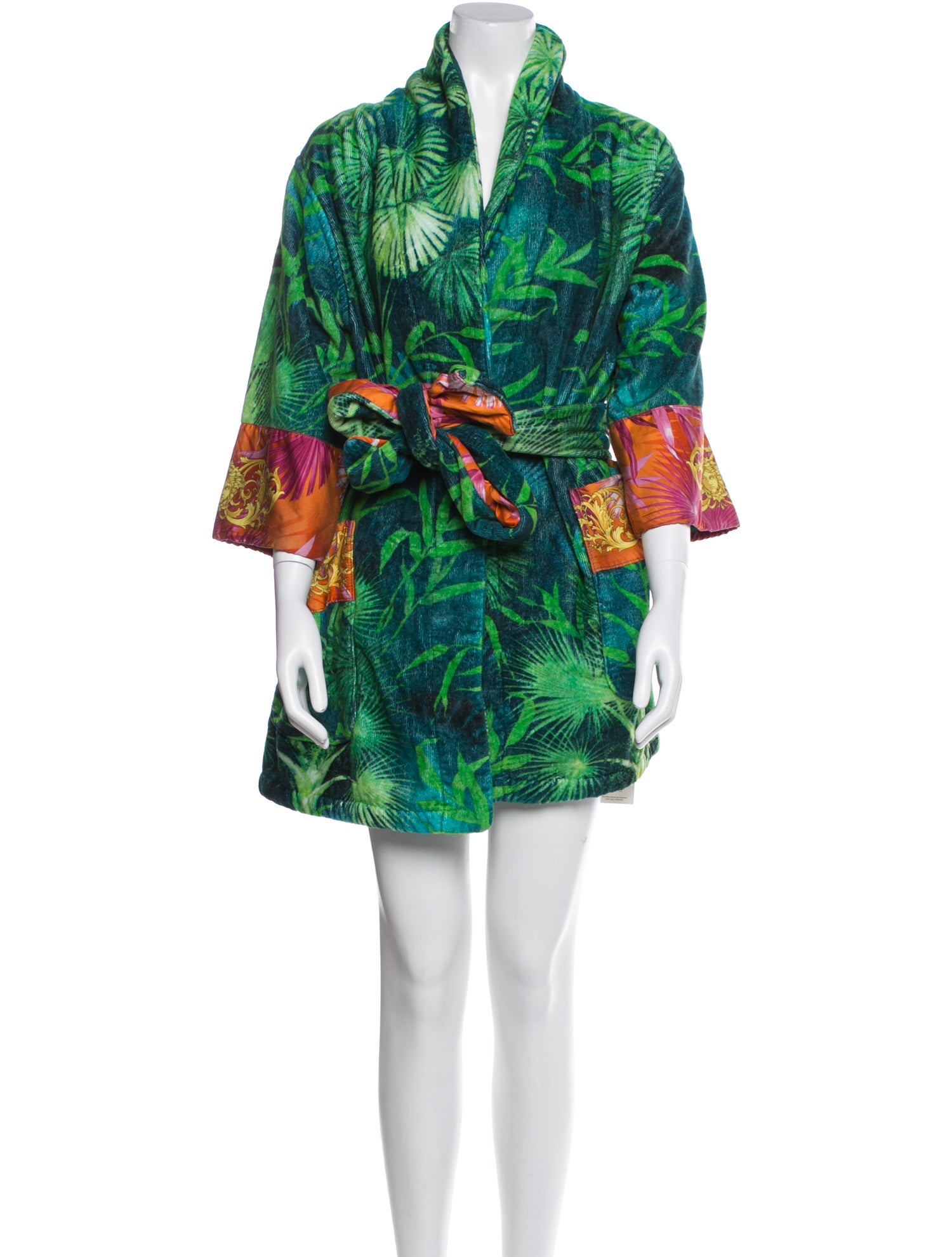 Versace Printed Robe
