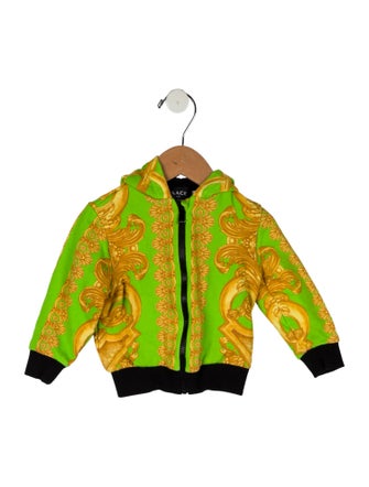Versace Infant Boys' Printed Long Sleeve Hoodie Jacket