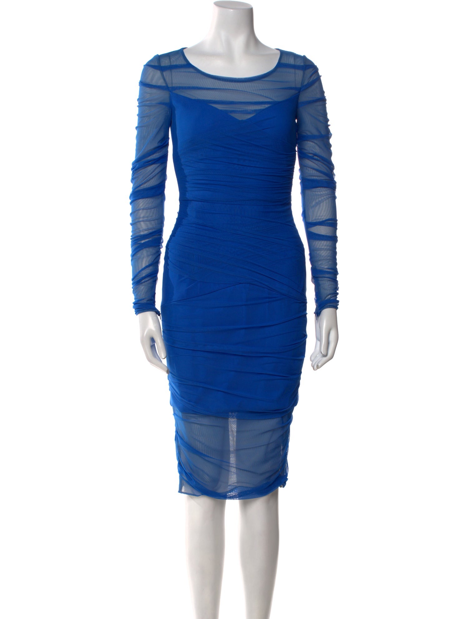 Versace Scoop Neck Midi Length Dress w/ Tags