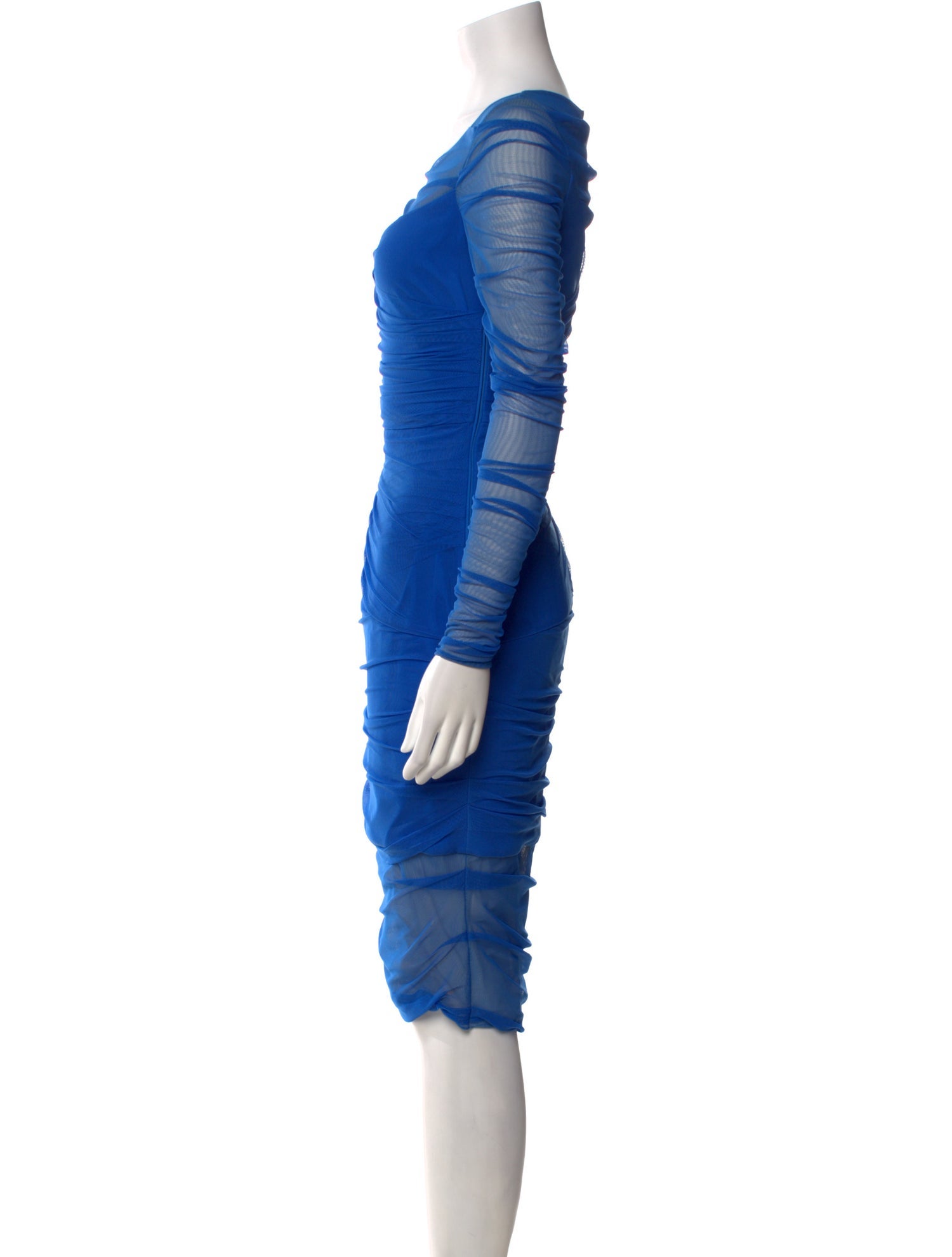 Versace Scoop Neck Midi Length Dress w/ Tags