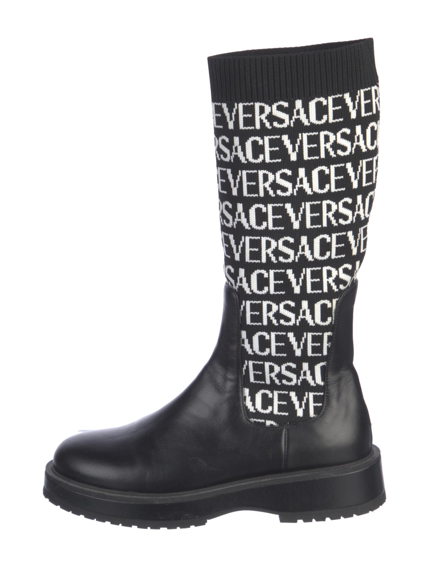 Versace Printed Boots